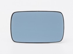 BMW 3 E30 82->91 mirror glass with holder L flat blue