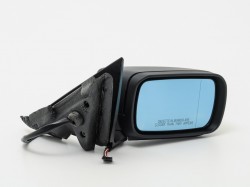 BMW 3 E46 98->01 spogulis R elektro apsildāms gruntēts sfērisks zils stikls 5pins