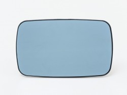 BMW 3 E46 98->01 mirror glass with holder L=R convex blue