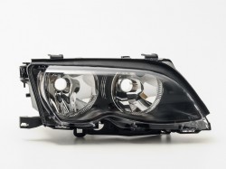 BMW 3 E46 01->05 head lamp R H7/H7 with motor black type ZKW