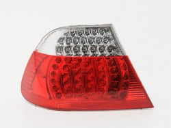 BMW 3 E46 03-> COUPE aizmugures lukturis stūris L balts/sarkans ULO