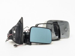 BMW X5 E53 00->03 spogulis R elektro apsildāms gruntēts sfērisks zils stikls 5pins