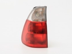 BMW X5 E53 03->06 aizmugures lukturis stūris L balts/sarkans DEPO