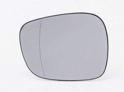 BMW X1 E84 09->15 mirror glass with holder L heated aspherical 2pins 09->12