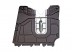FT Doblo 10->14 engine shield (ABS+PVC)