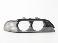 BMW 5 E39 96->00 head lamp glass R white corner lamp with inner glass TYC