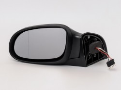 MB A W168 97->04 mirror L electrical heated primed aspherical 5pins