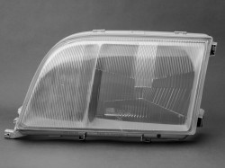 MB S W140 91->98 head lamp glass L 91->93 MARELLI