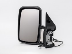 MB Sprinter 95->00 spogulis L elektro apsildāms melns liekts 5pins īsais