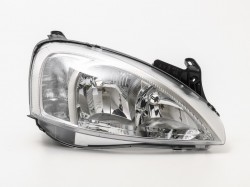 OP Corsa 00->06 head lamp R H7/H7 electrical 00->03 VALEO
