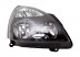 RN Clio 98->01 head lamp R H1/H7 black electrical HELLA