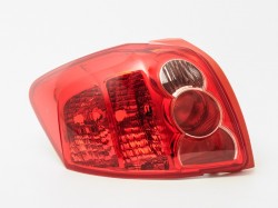 TT Auris 07->10 tail lamp L model with one bulb holder plate TYC