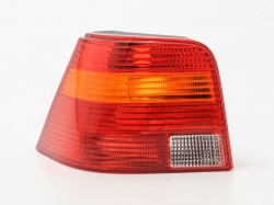 VW Golf 98->03 tail lamp HB L yellow/red with bulb holders VALEO 86754