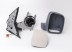 VW Transporter 03->09 spogulis R elektro apsildāms gruntēts liekts 5pins