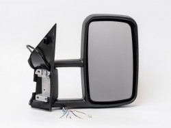 VW LT 96->05 spogulis R elektro apsildāms melns liekts 5pins