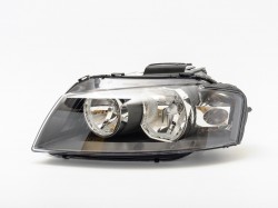 AD A3 03->08 head lamp L H7/H7 with motor TYC