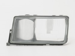 MB W201 82->93 head lamp glass L TYC