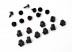 OP Astra 09->15 engine shield fasteners set 20pcs