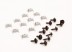 OP Astra 09->15 engine shield fasteners set 24pcs