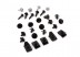 TT Corolla 02->04 engine shield fasteners set