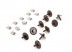 MB E W210 95->99 engine shield fasteners set