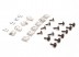 AD Q5 12->16 engine shield fasteners set 28pcs same AD A4 08->11