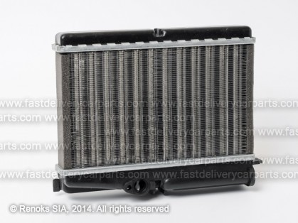 BMW 5 E34 88->95 radiators salona 245X145X40 ALU/PLAST mehāniski samontēts bez caurulēm tip BEHR SRLine