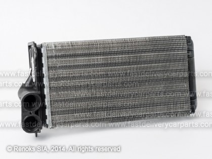 CT C3 02->05 heater core 250X140X42 ALU/PLAST mechanical assembly