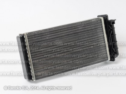 FT Bravo 95->01 heater core 248X140X42 ALU/PLAST mechanical assembly type BORLETTI SRLine