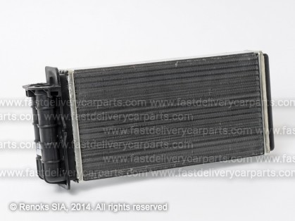 FT Bravo 95->01 heater core 248X140X42 ALU/PLAST mechanical assembly type BORLETTI SRLine