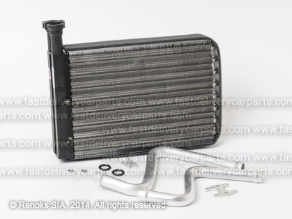 FD Mondeo 93->96 heater core 200X140X32 ALU/PLAST mechanical assembly with pipes SRLine