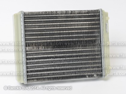 MB E W124 85->95 heater core 235X208X42 ALU/PLAST mechanical assembly SRLine