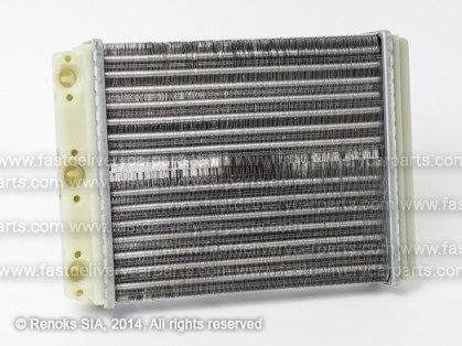 MB E W124 85->95 heater core 235X208X42 ALU/PLAST mechanical assembly SRLine