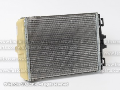 MB E W210 95->99 heater core 240X188X40 ALU/PLAST mechanical assembly SRLine