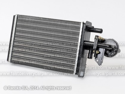 FT Ducato 81->94 heater core 243X177X42 ALU/PLAST mechanical assembly with valve