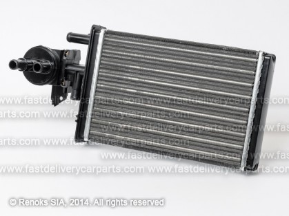 FT Ducato 81->94 heater core 243X177X42 ALU/PLAST mechanical assembly with valve