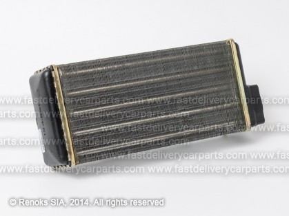 SK Favorit 89->95 радиатор обогрева салона 255X128X60 ALU/PLAST меxаническая сборка
