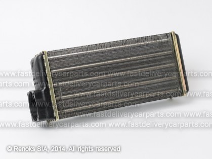 SK Favorit 89->95 радиатор обогрева салона 255X128X60 ALU/PLAST меxаническая сборка