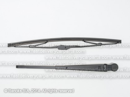 PG 206 98->09 logu tīrītāja slotiņas turētājs aizmugures +slotiņa 350MM