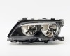 BMW 3 E46 01->05 head lamp L H7/H7 with motor black with bulbs HELLA