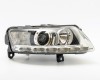 AD A6 08->11 lukturis R D3S/H7/LED BIXENON ar motoriņu bez spuldzēm bez balasta ar dienas gaitas gaismu HELLA