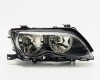 BMW 3 E46 01->05 lukturis R H7/H7 ar motoriņu tumšs tips ZKW DJ AUTO