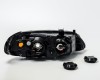 NS Almera 03->07 фара L H7/H7 серая электро DEPO