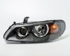 NS Almera 03->07 фара L H7/H7 серая электро DEPO