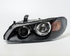 NS Almera 03->07 head lamp L H7/H7 black rim electrical TYC