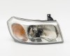 FD Transit 00->06 head lamp R H4 silver rim 00->02 electrical DEPO