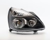 RN Clio 01->05 head lamp R H1/H7 01->03 black rim electrical DEPO