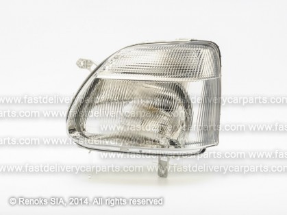 OP Agila 00->08 lukturis L H4 elektro 00->02 VALEO