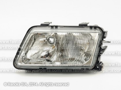 AD A3 96->00 head lamp L H1/H7 manual/electrical TYC