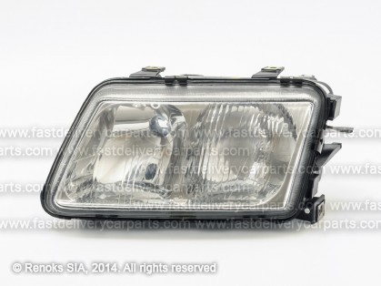 AD A3 96->00 head lamp L H1/H7 DJ AUTO